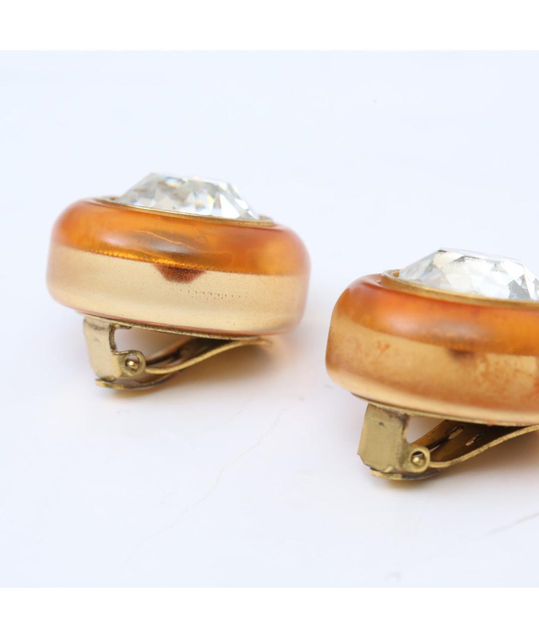 GIVENCHY Коричневые клипсы, фото 5