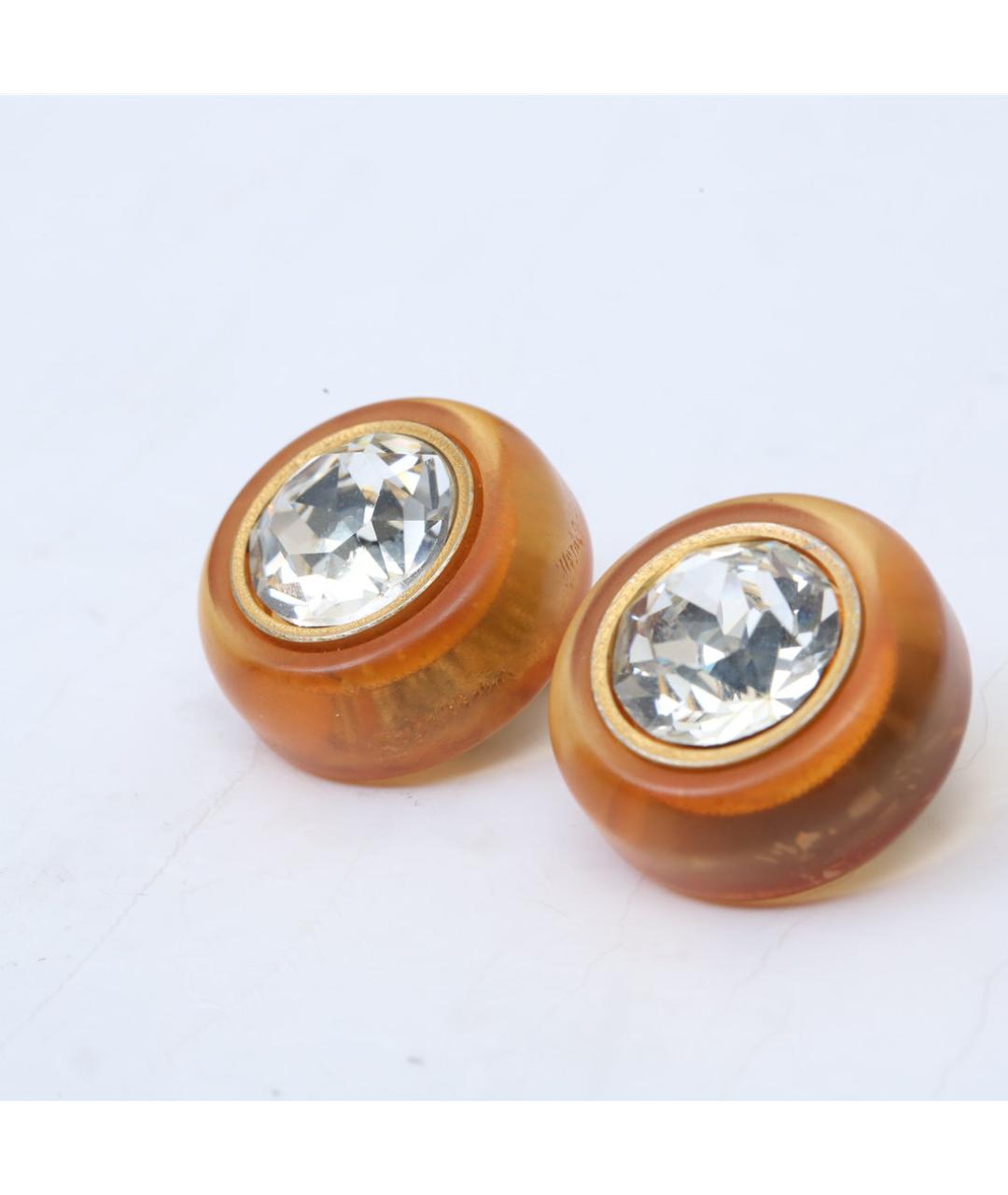 GIVENCHY Коричневые клипсы, фото 3