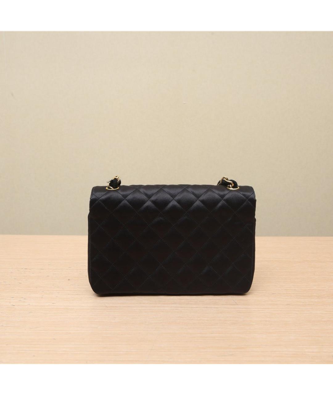 CHANEL Черная сумка через плечо, фото 6