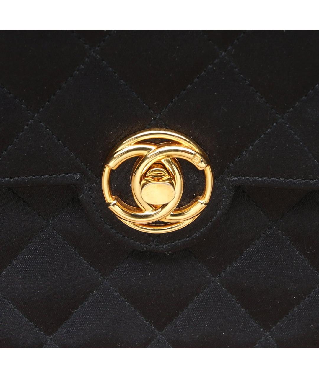 CHANEL Черная сумка через плечо, фото 8