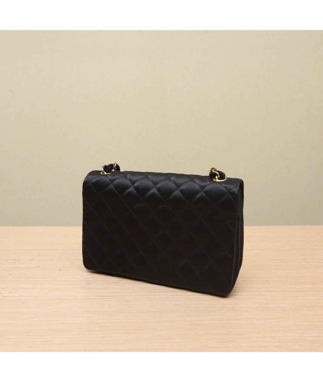 CHANEL Черная сумка через плечо, фото 5