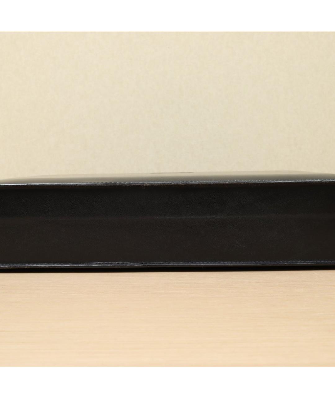 LOEWE Черная кожаная сумка с короткими ручками, фото 6