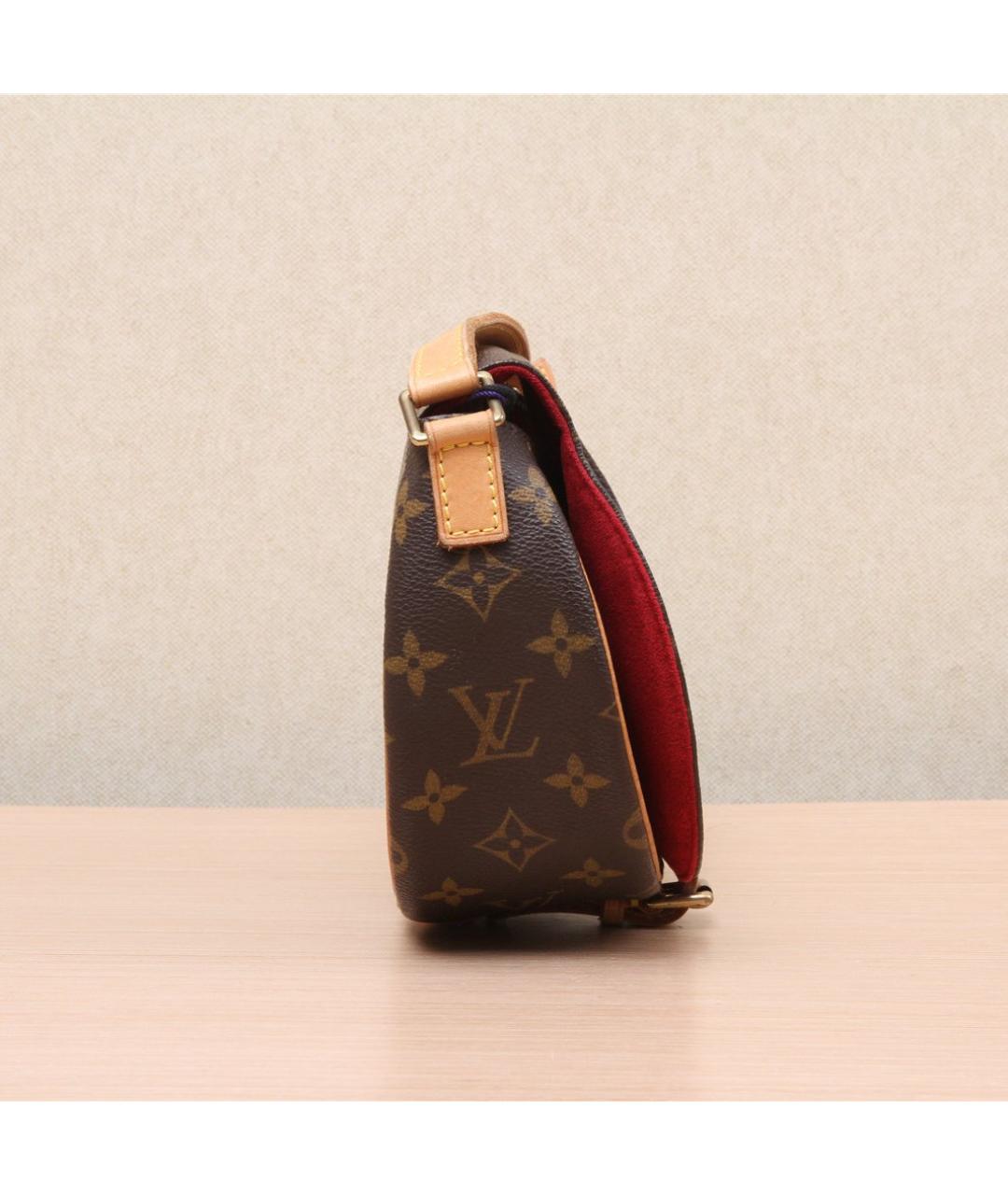 LOUIS VUITTON Коричневая сумка через плечо, фото 4