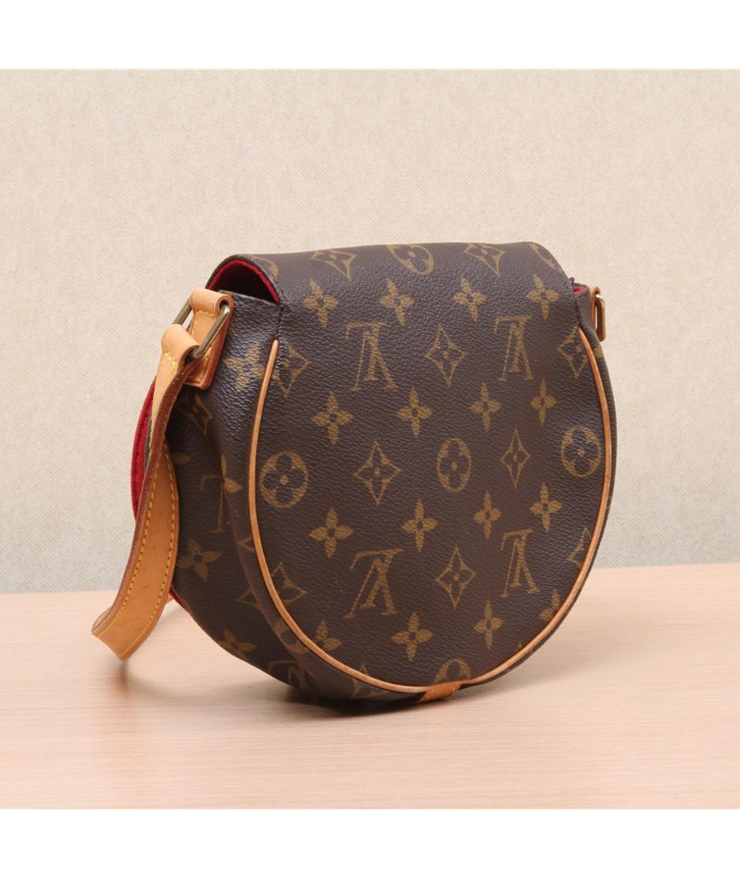 LOUIS VUITTON Коричневая сумка через плечо, фото 6