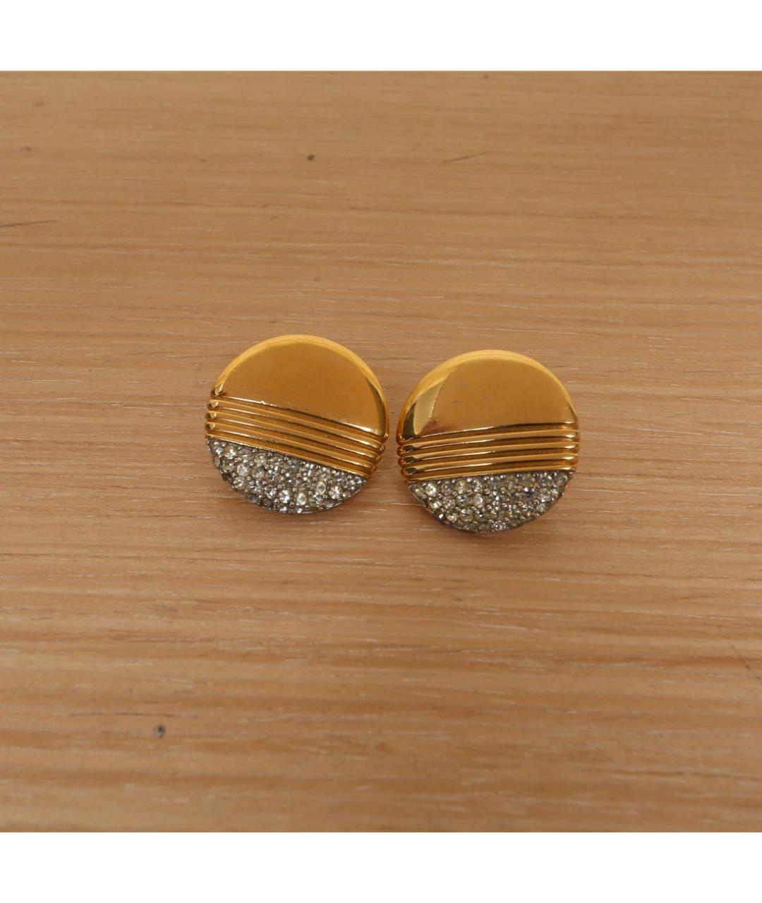 GIVENCHY Золотые металлические серьги, фото 2