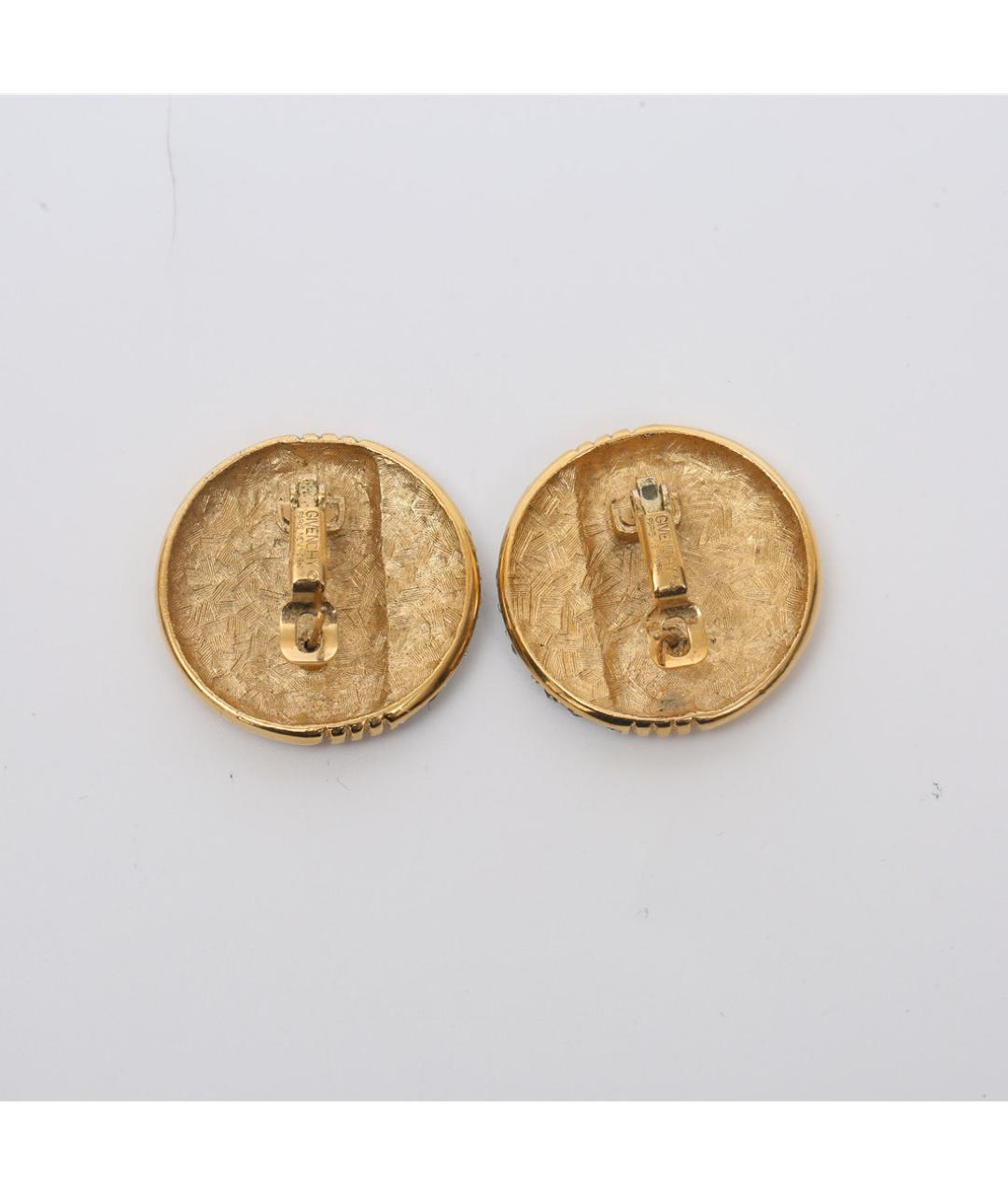 GIVENCHY Золотые металлические серьги, фото 4