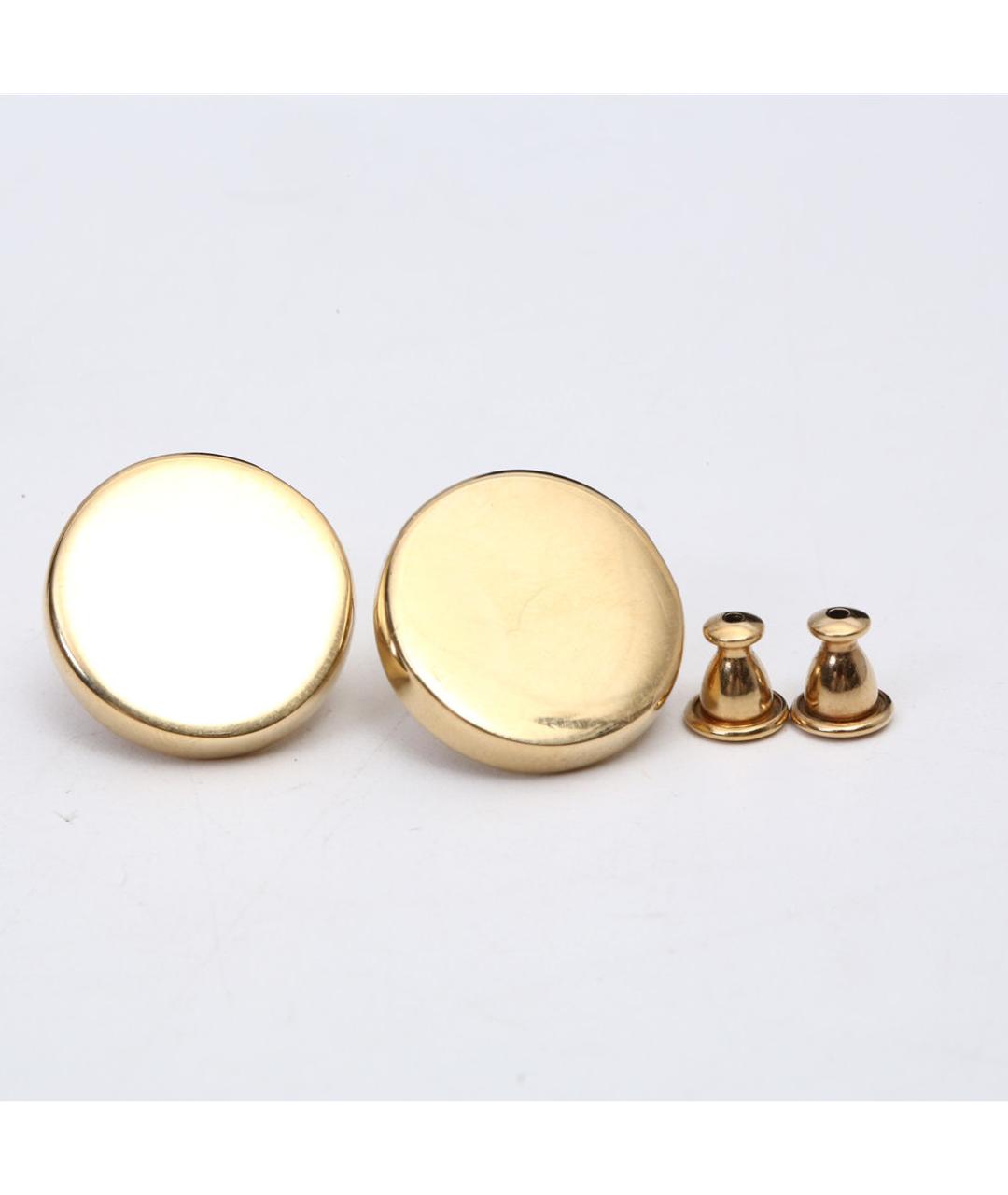 GIVENCHY Золотые металлические серьги, фото 7