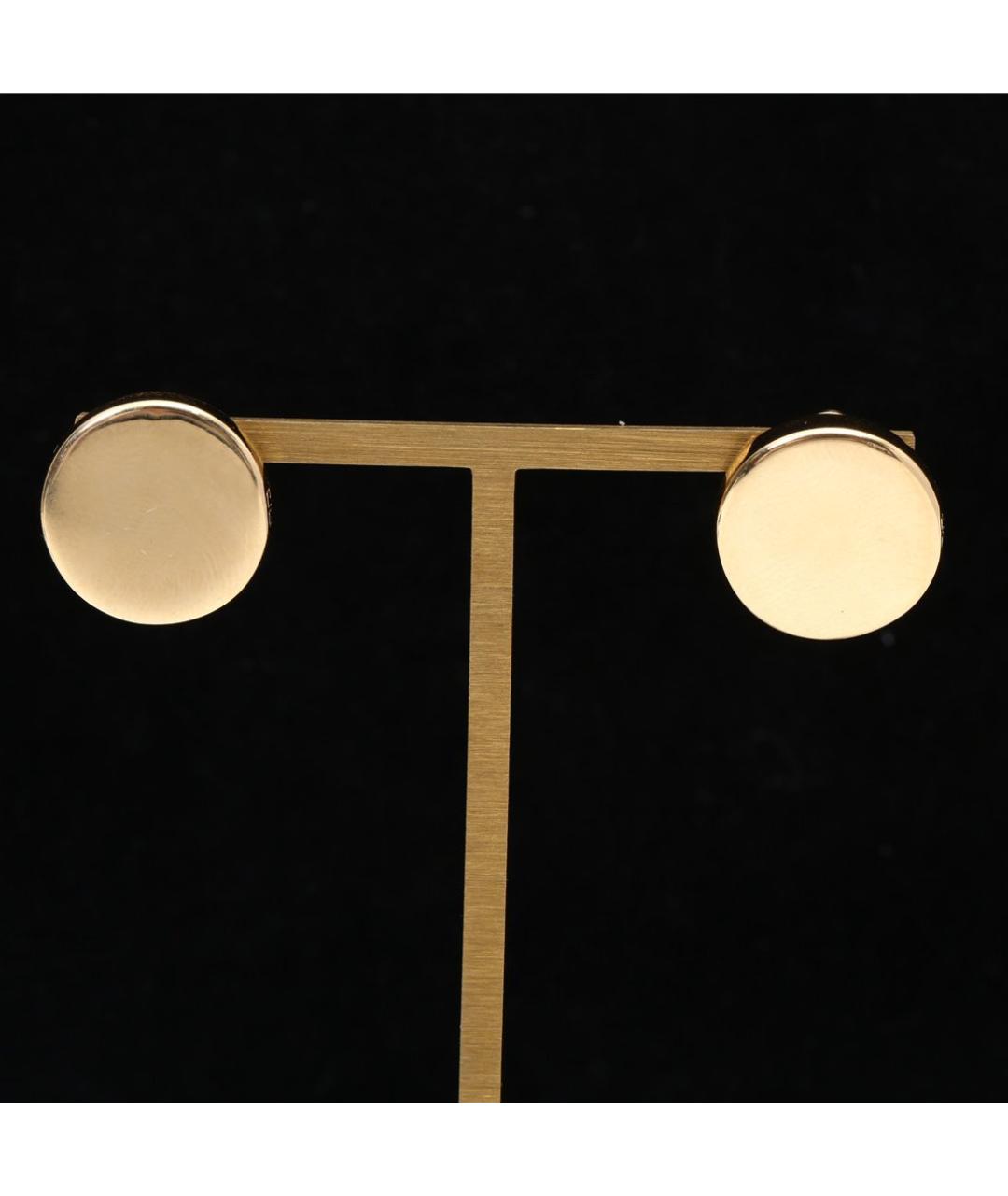 GIVENCHY Золотые металлические серьги, фото 2