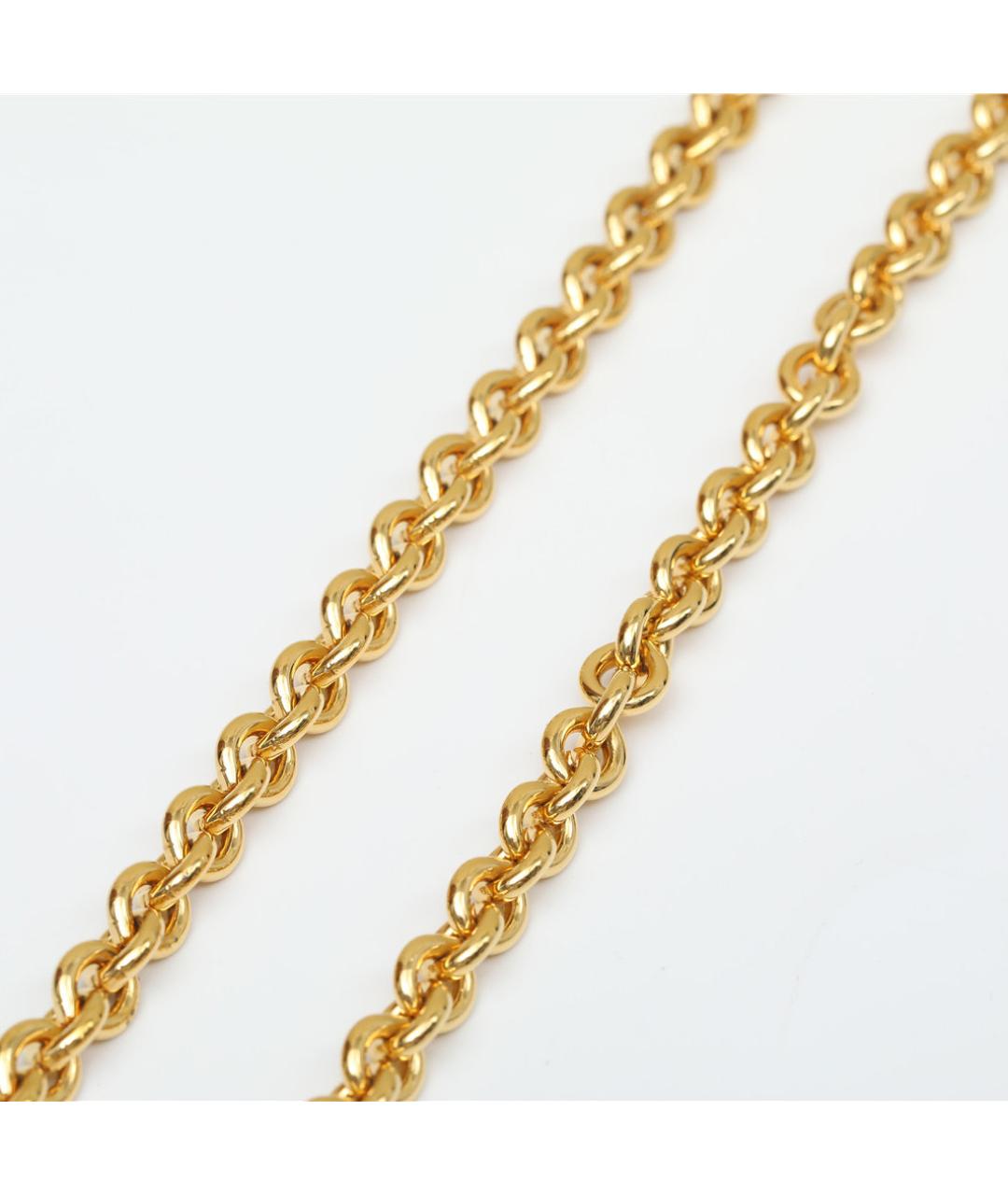 CHANEL Золотое металлическое колье, фото 6