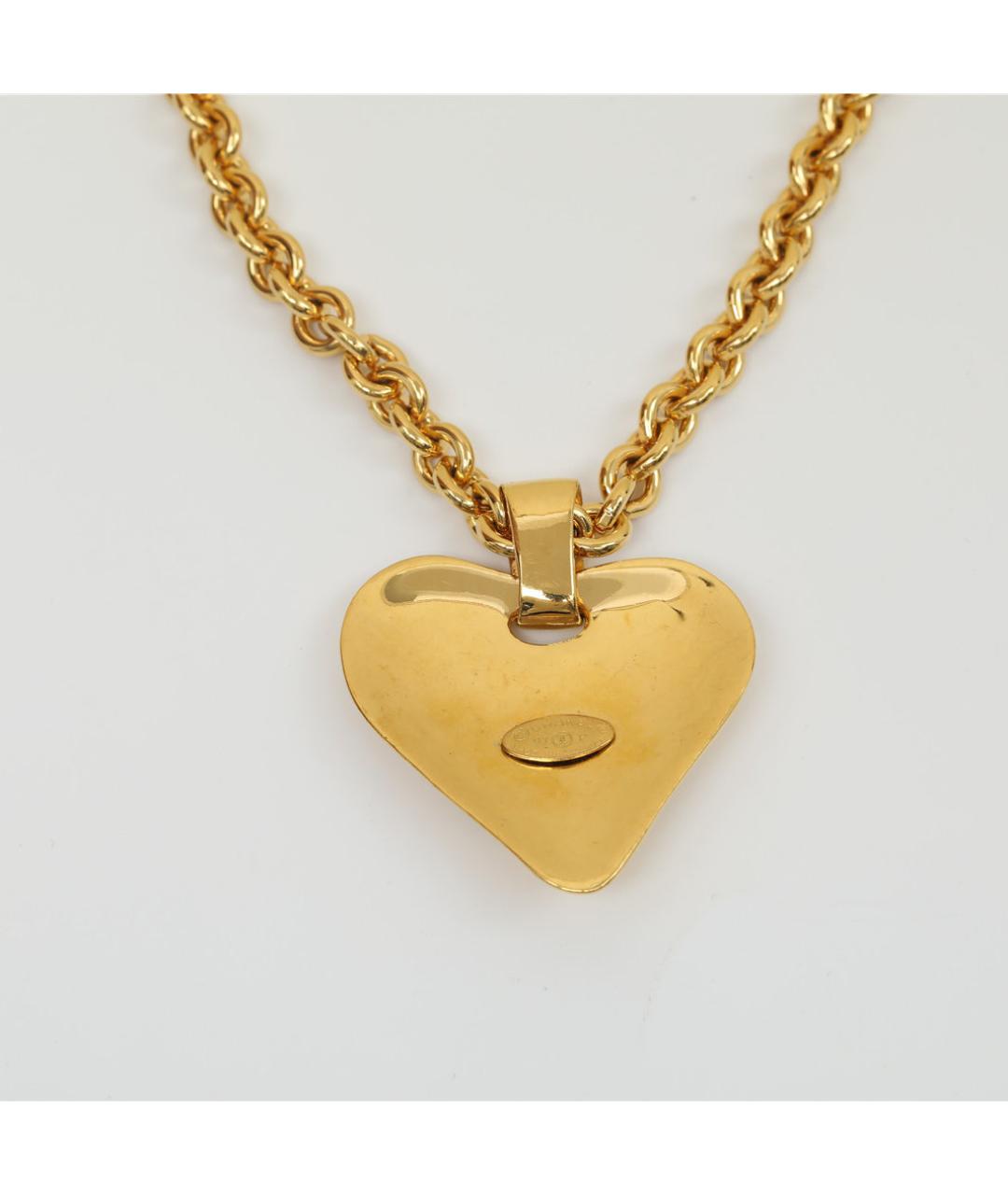 CHANEL Золотое металлическое колье, фото 3