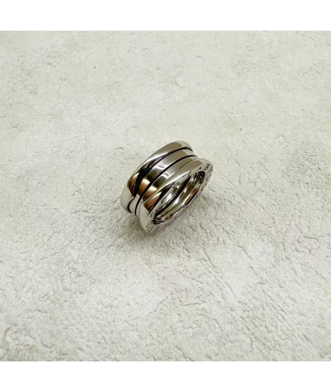 BVLGARI Серебряное кольцо из белого золота, фото 4
