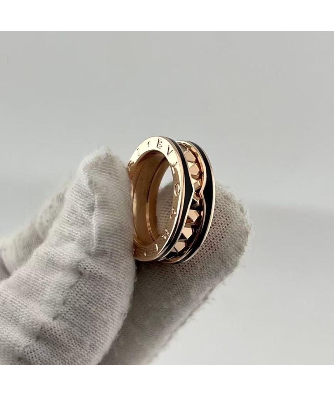 BVLGARI Золотое кольцо из розового золота, фото 5