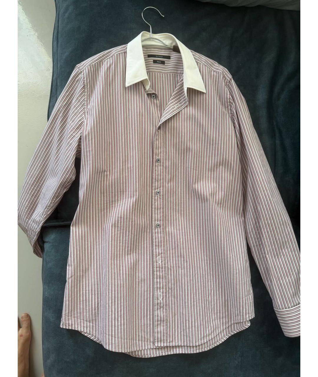 GUCCI Мульти хлопковая классическая рубашка, фото 5