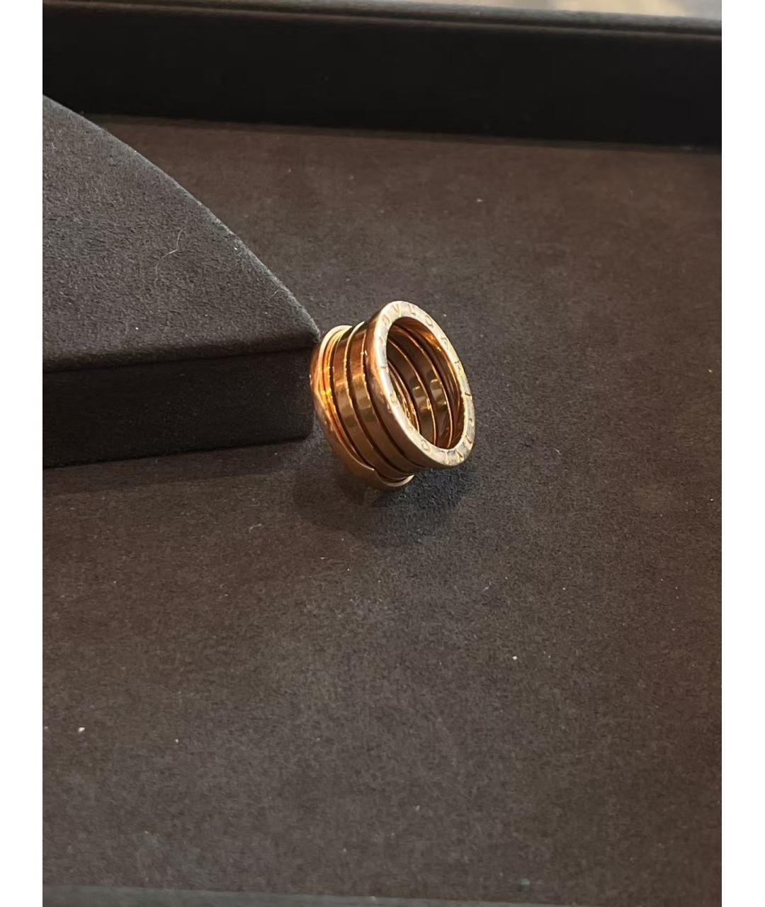BVLGARI Золотое кольцо из розового золота, фото 5