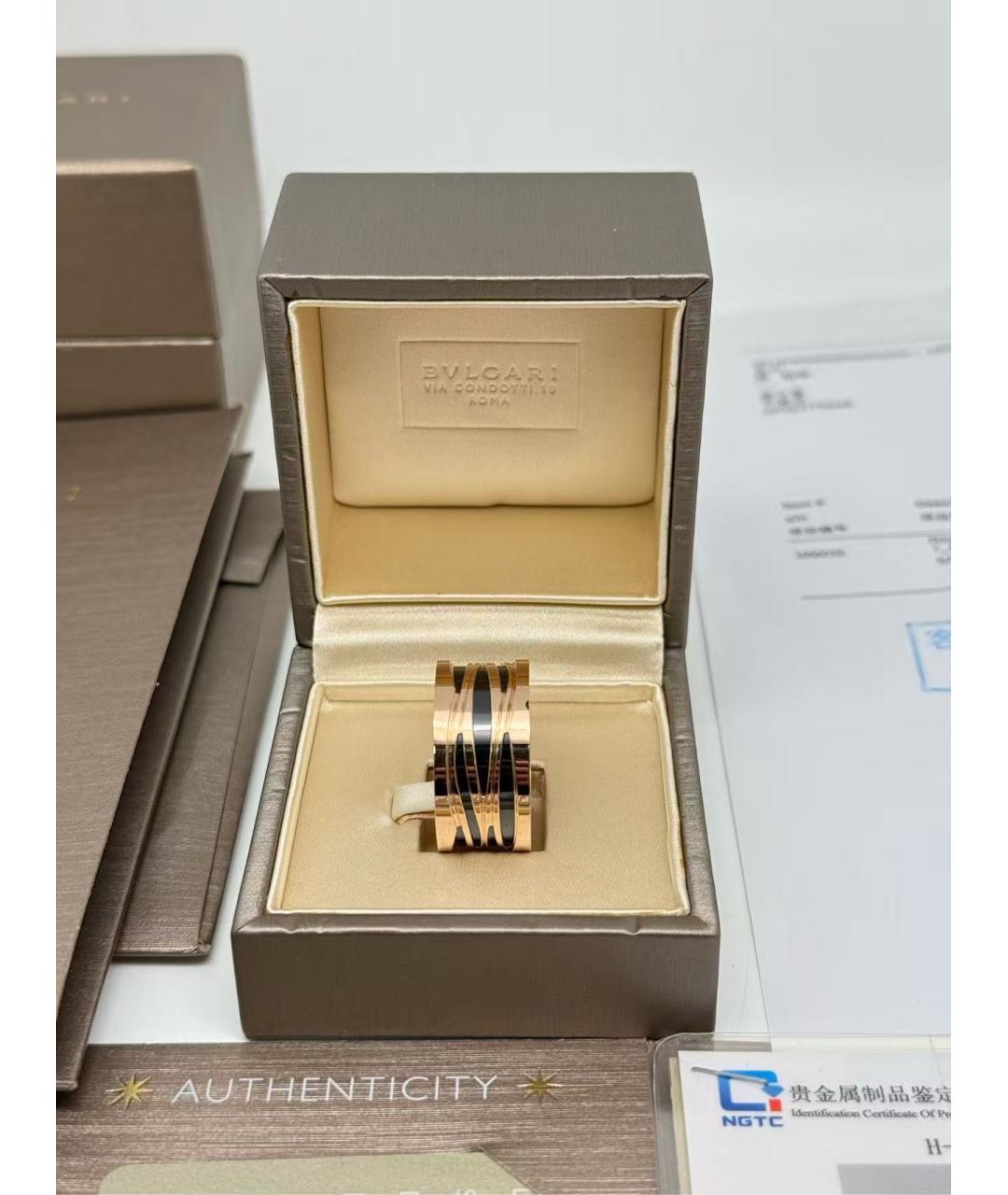 BVLGARI Золотое кольцо из розового золота, фото 2