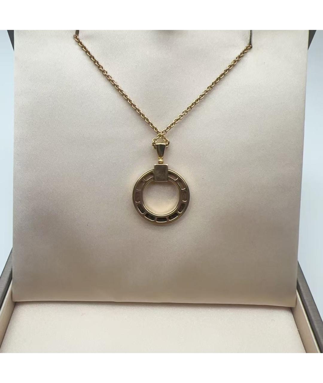 BVLGARI Золотая подвеска из розового золота, фото 2