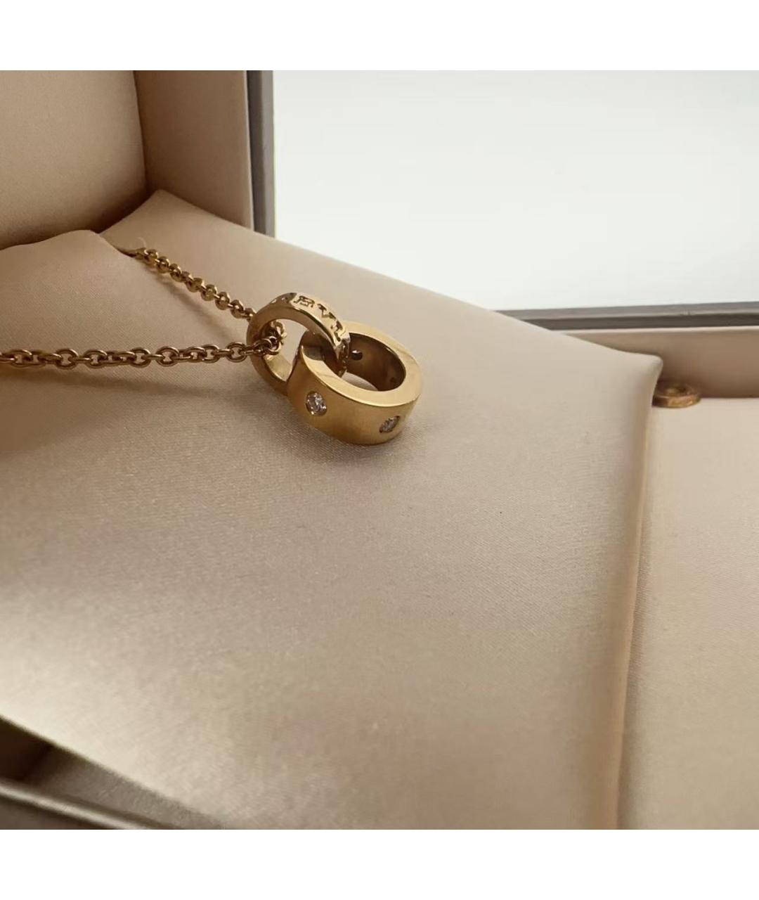 BVLGARI Золотая подвеска из розового золота, фото 3