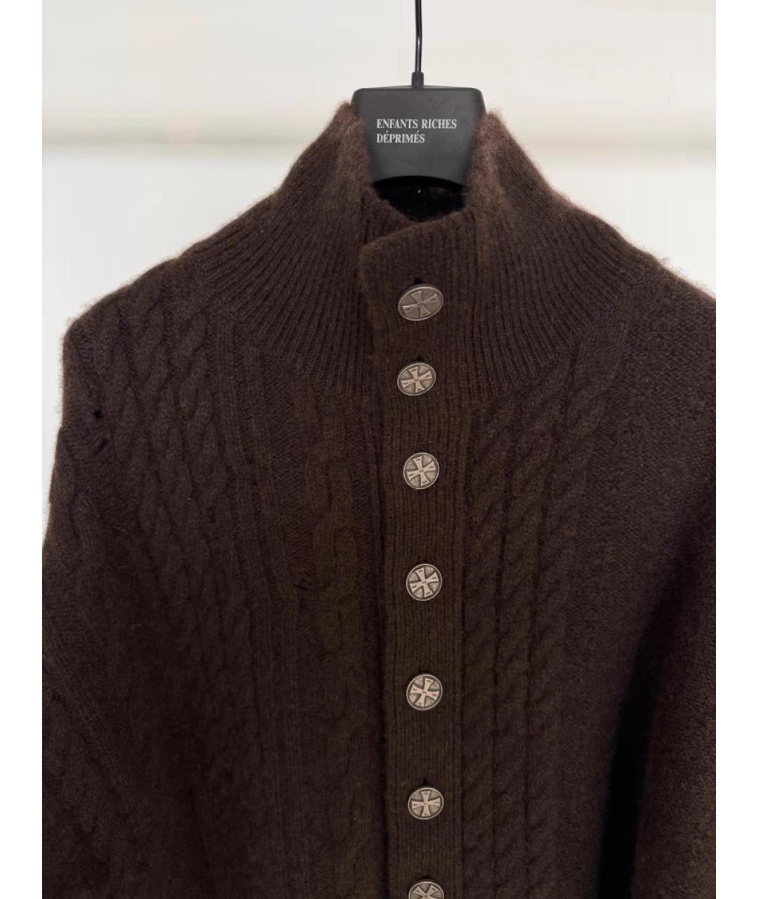 Enfants Riches Déprimés Коричневый шерстяной джемпер / свитер, фото 6