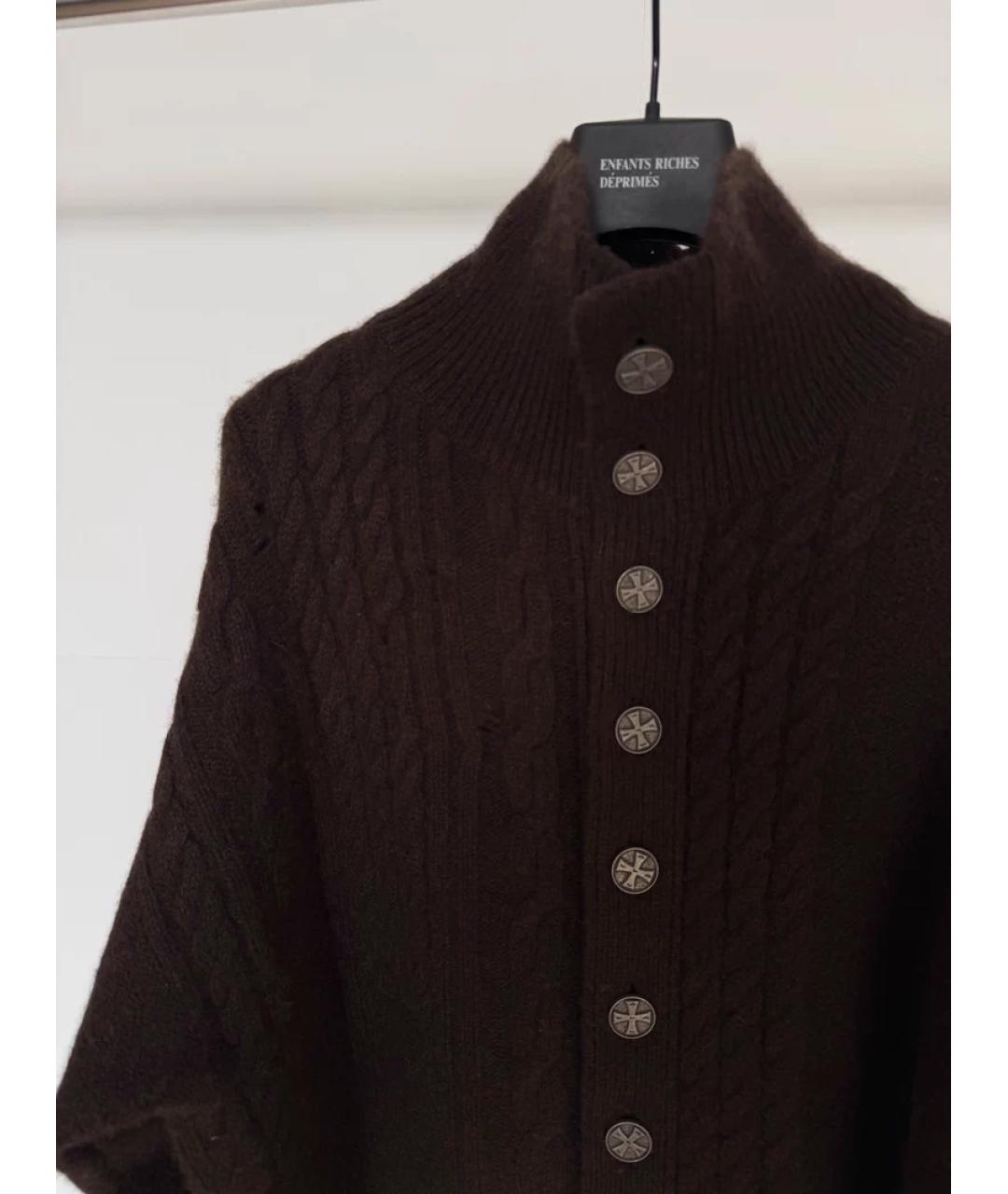 Enfants Riches Déprimés Коричневый шерстяной джемпер / свитер, фото 2