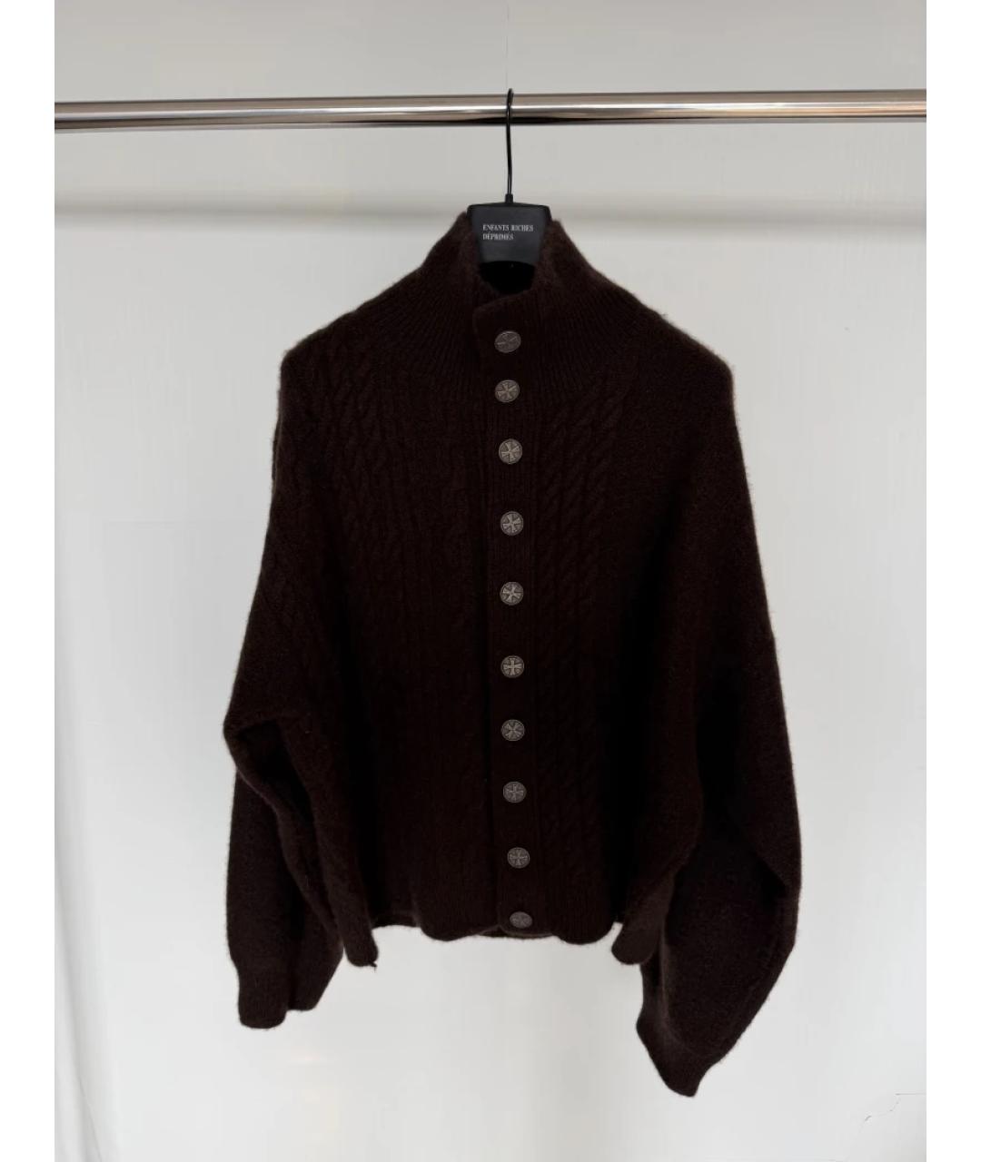 Enfants Riches Déprimés Коричневый шерстяной джемпер / свитер, фото 5