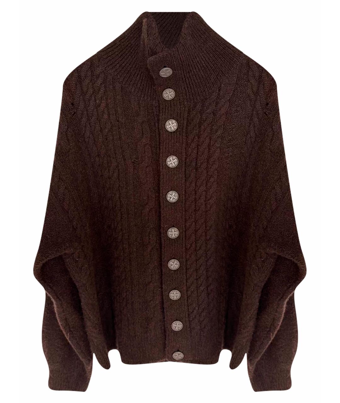 Enfants Riches Déprimés Коричневый шерстяной джемпер / свитер, фото 1