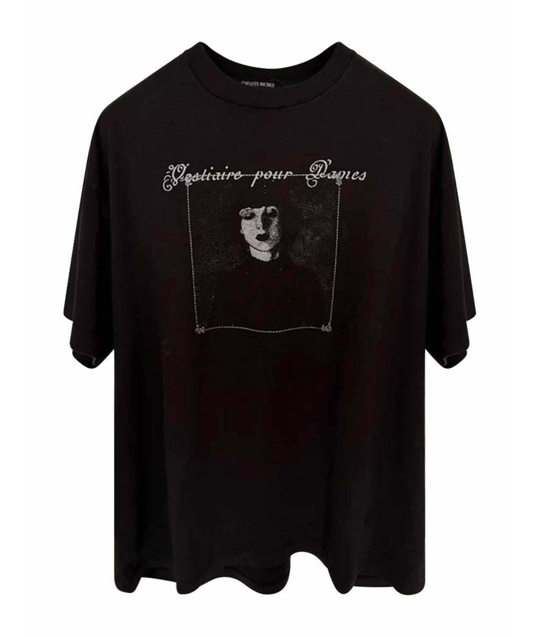 Enfants Riches Déprimés Черная хлопковая футболка, фото 1