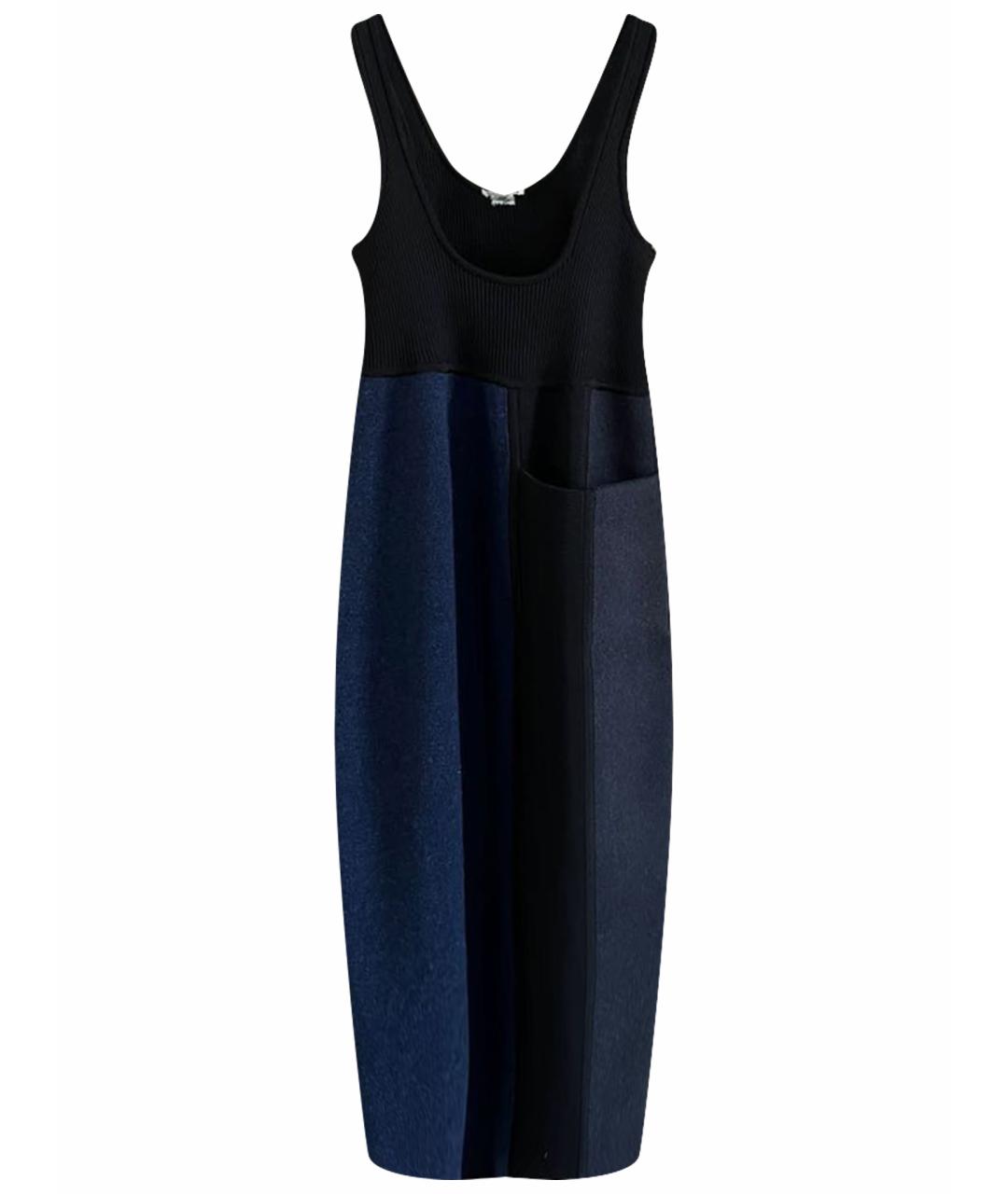 HERMES Черный сарафан, фото 1