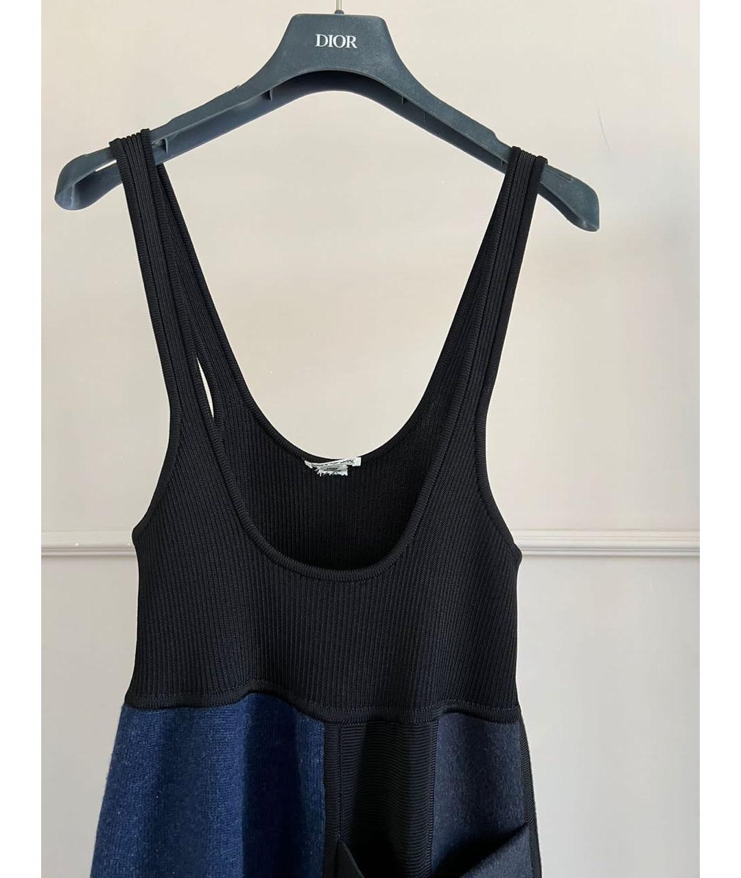 HERMES Черный сарафан, фото 3