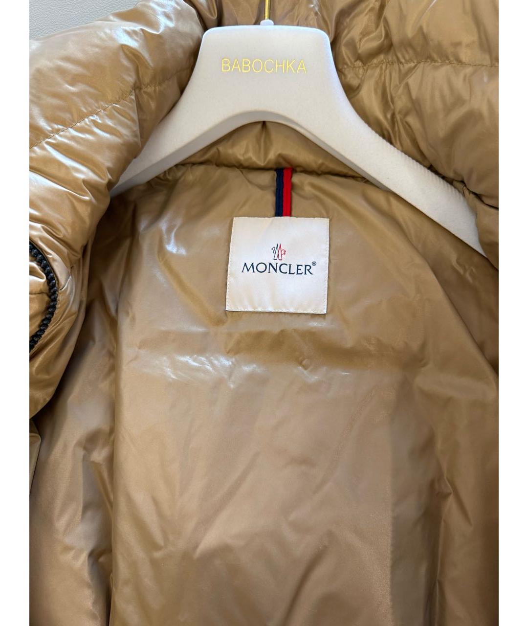 MONCLER Черный полиамидовый жилет, фото 3