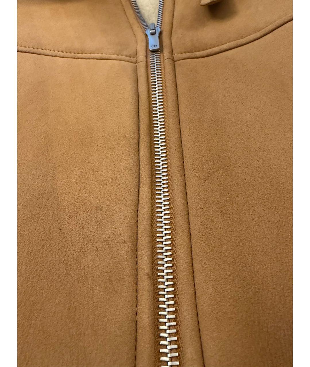 CHRISTIAN DIOR Коричневая дубленка, фото 8