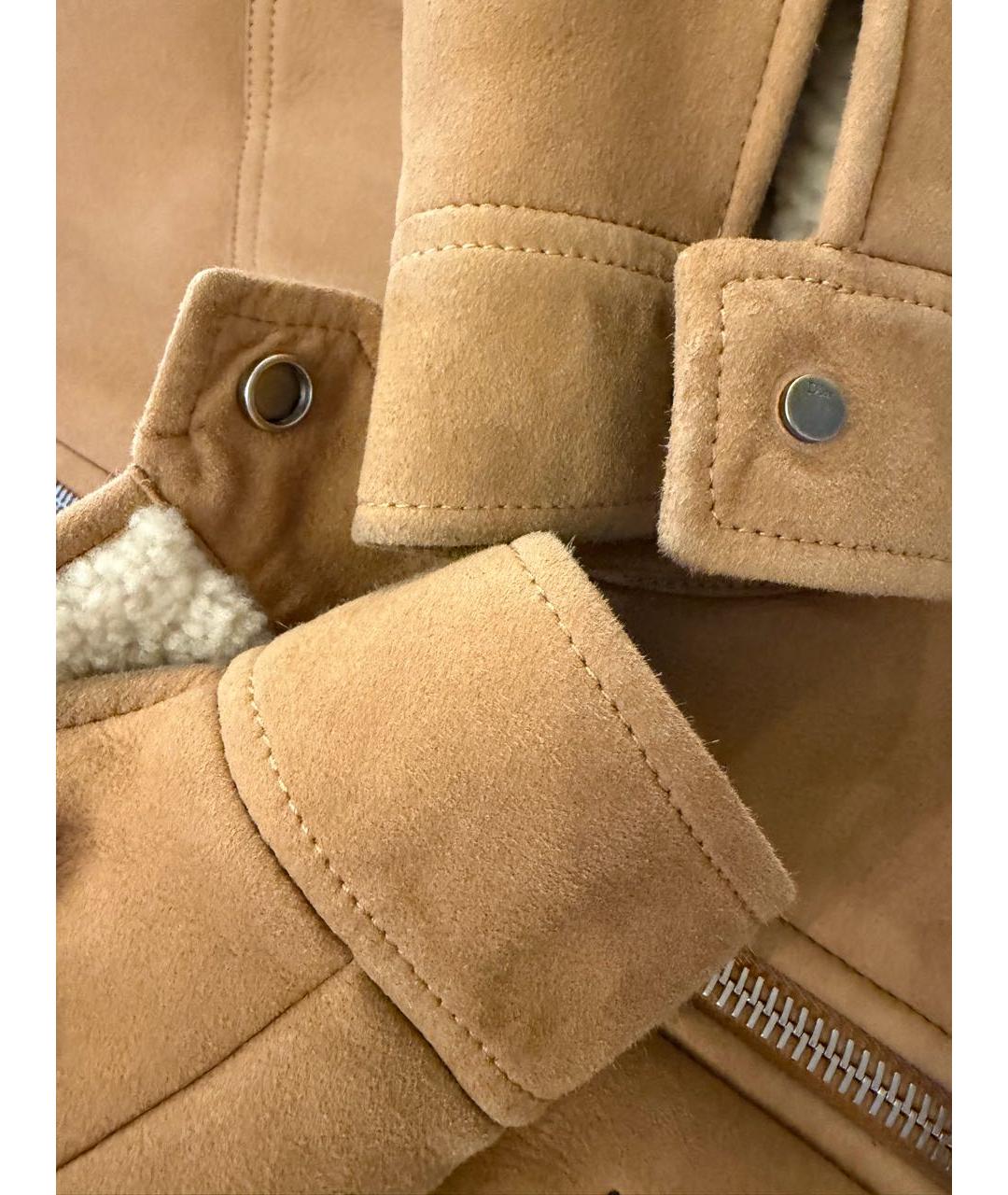 CHRISTIAN DIOR Коричневая дубленка, фото 7