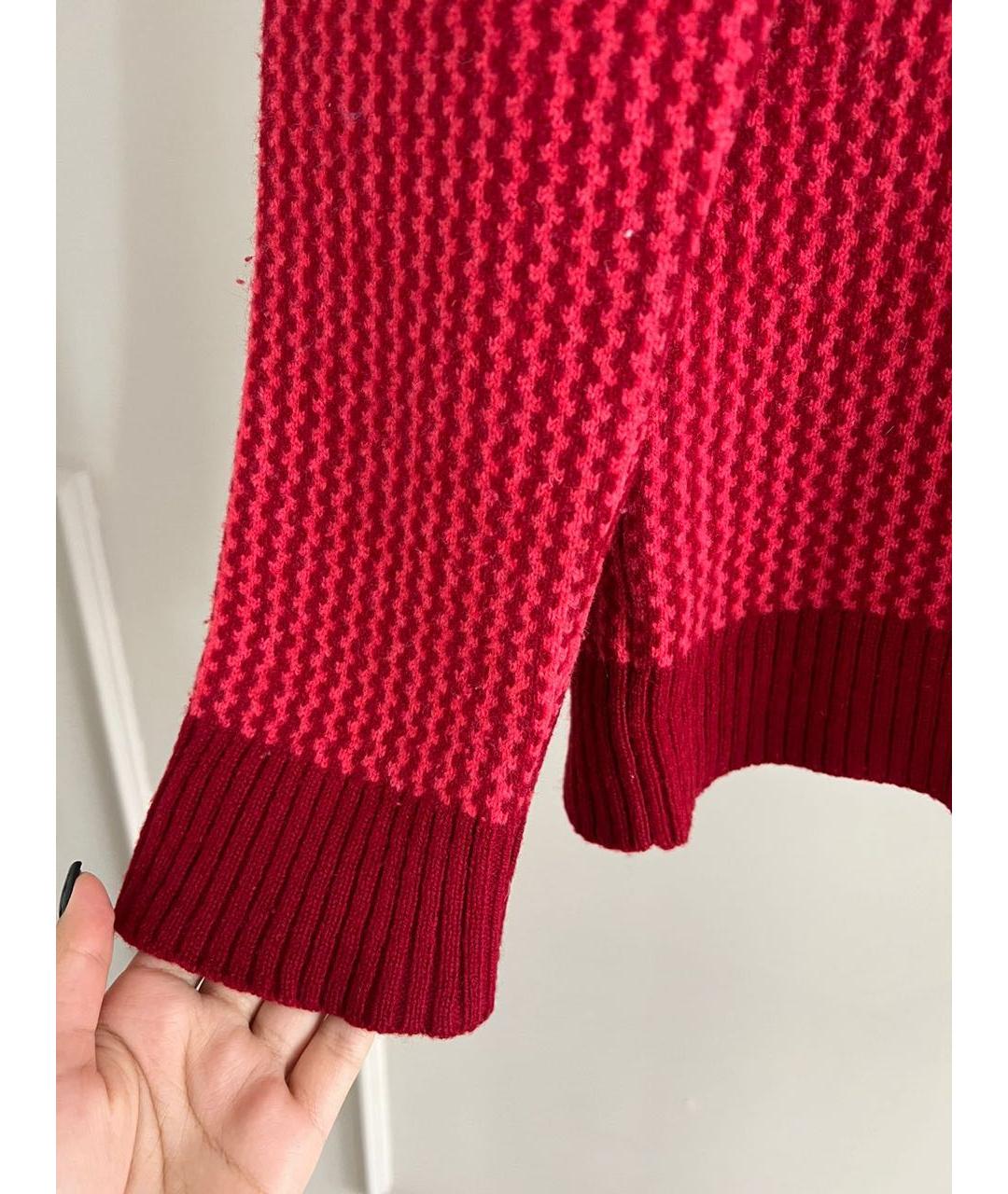 BALMAIN Красный джемпер / свитер, фото 4