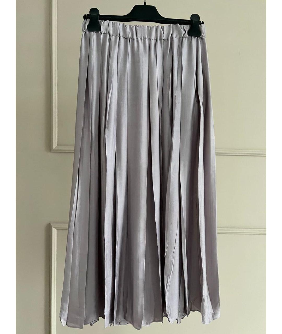 GUCCI Фиолетовая юбка макси, фото 2