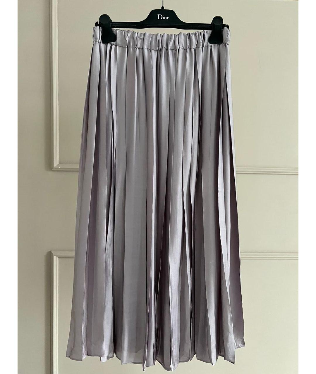 GUCCI Фиолетовая юбка макси, фото 7