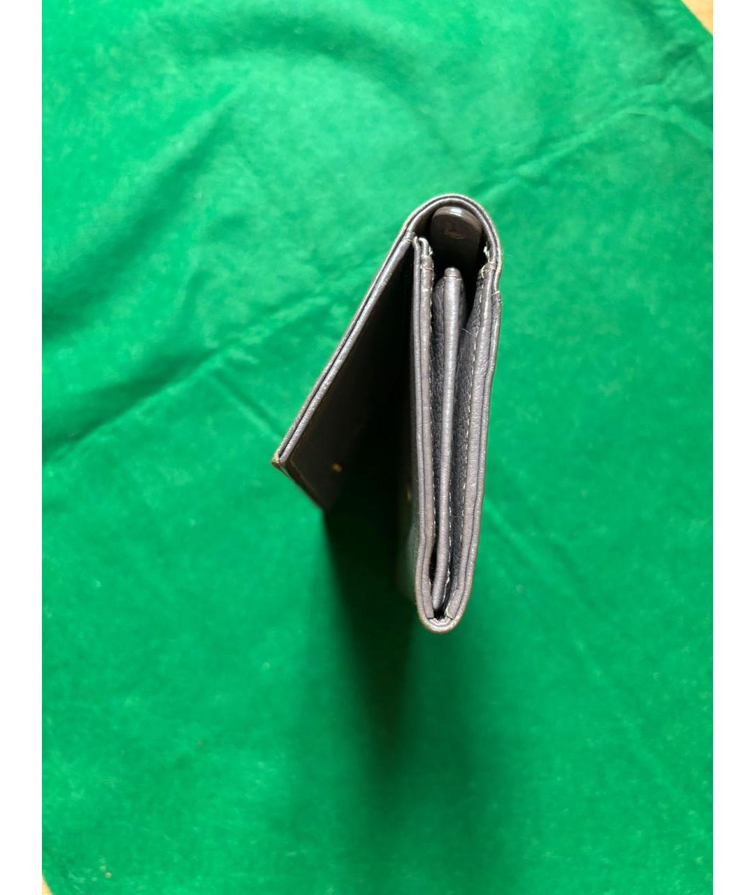 ETRO Серый кожаный кошелек, фото 7