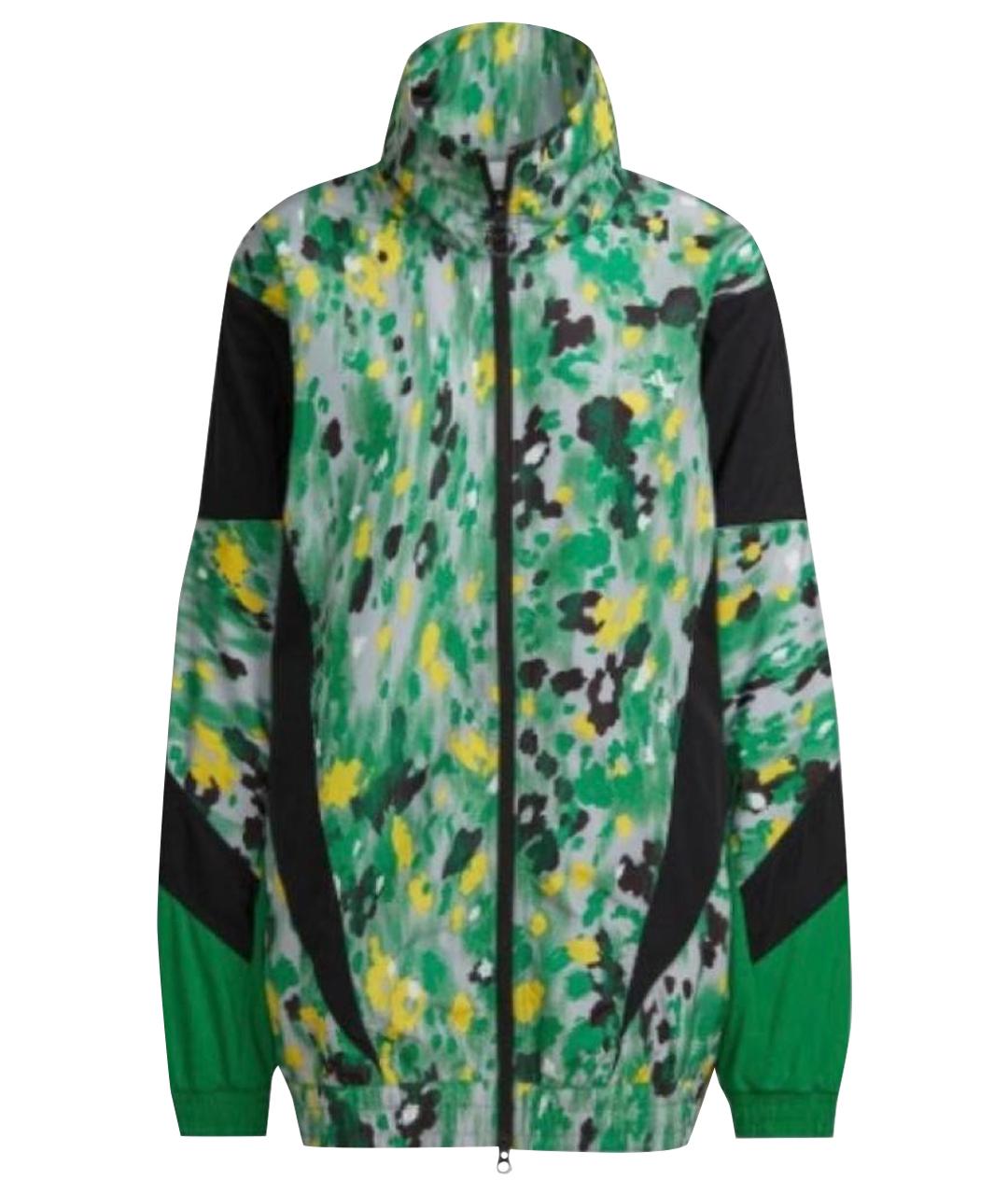 ADIDAS BY STELLA MCCARTNEY Зеленая синтетическая спортивная куртка, фото 1
