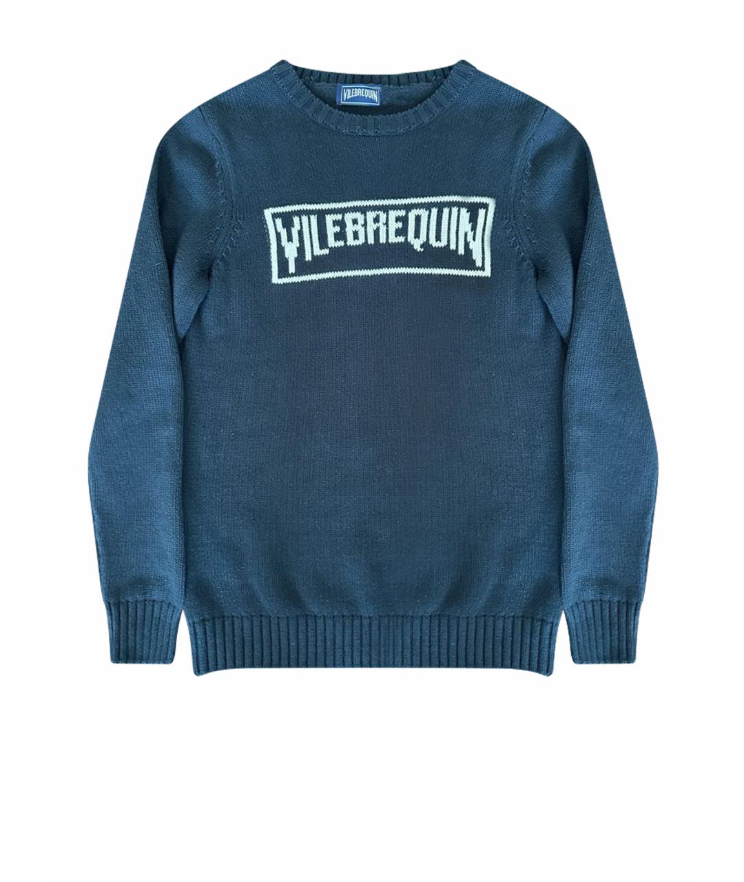 VILEBREQUIN Темно-синий хлопковый джемпер / свитер, фото 1
