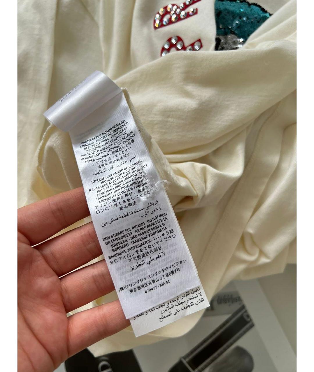 GUCCI Бежевый джемпер / свитер, фото 7