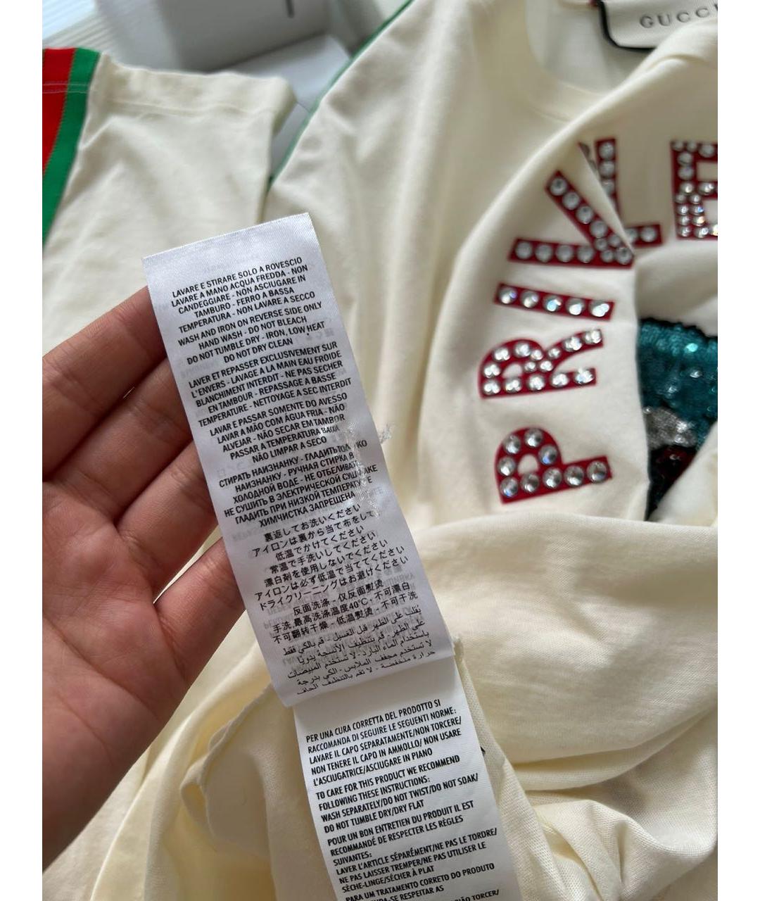 GUCCI Бежевый джемпер / свитер, фото 8