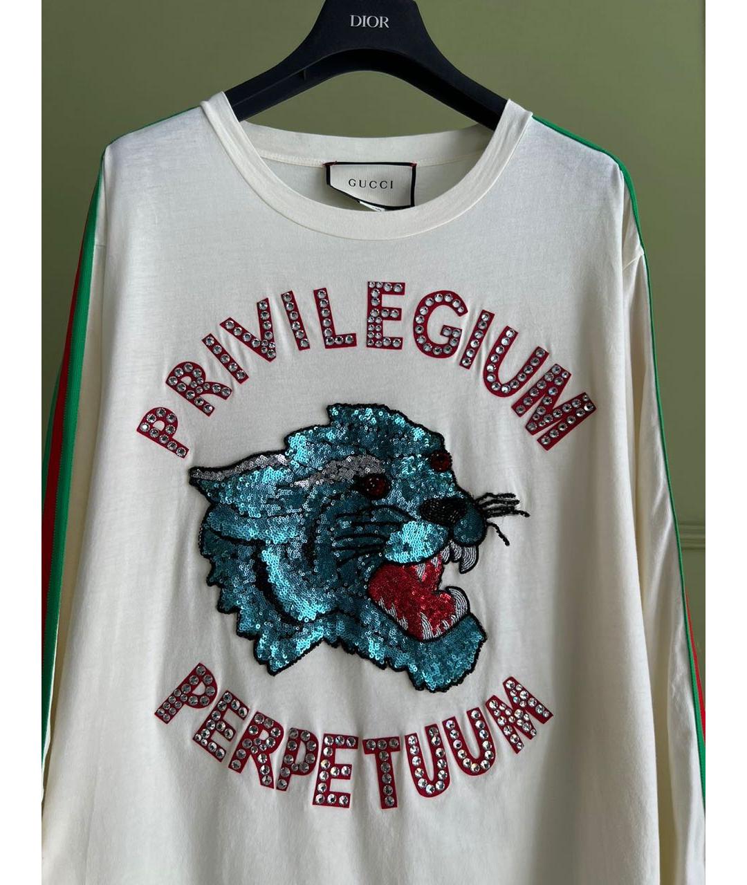 GUCCI Бежевый джемпер / свитер, фото 3