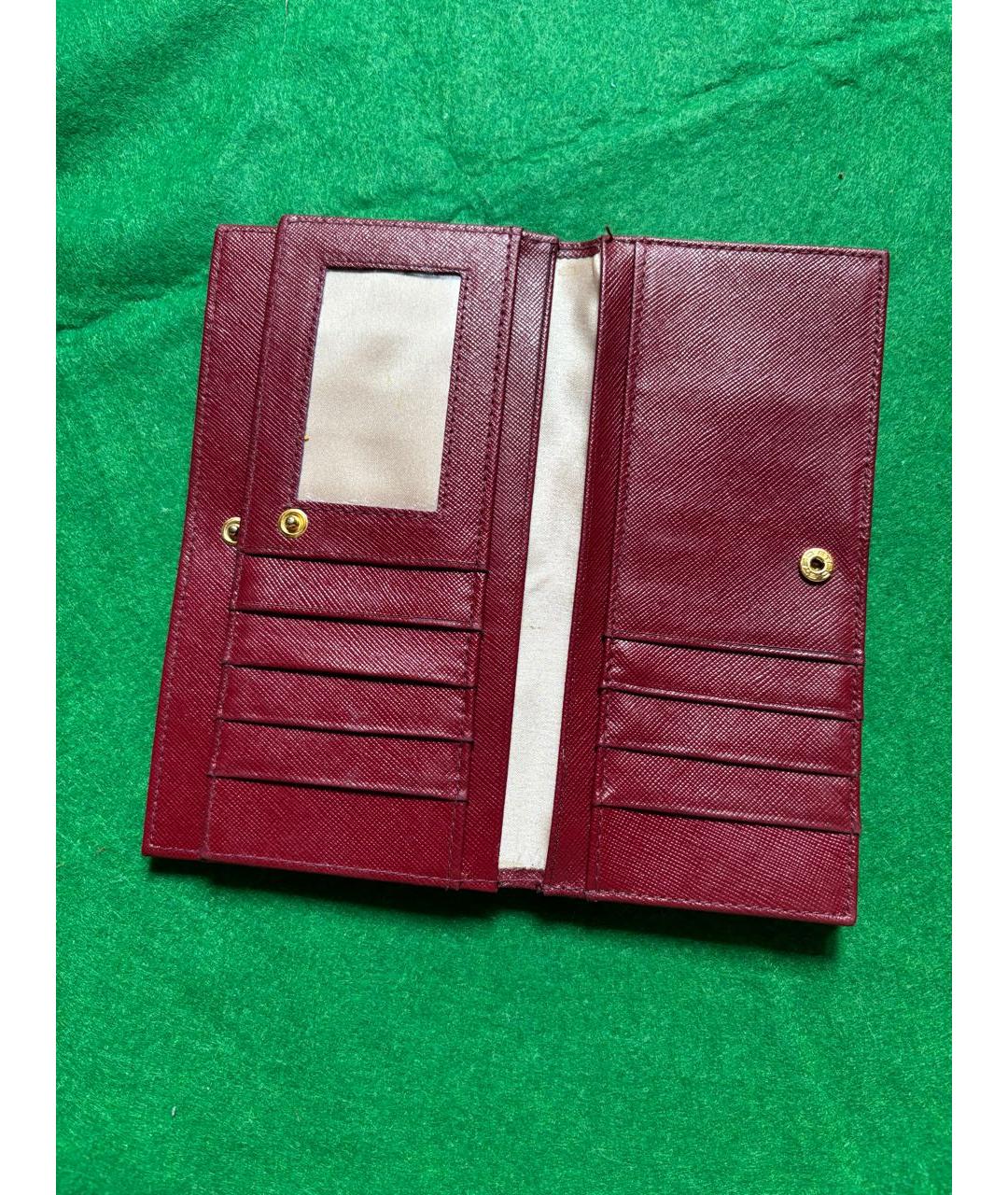ETRO Бежевый кожаный кошелек, фото 4