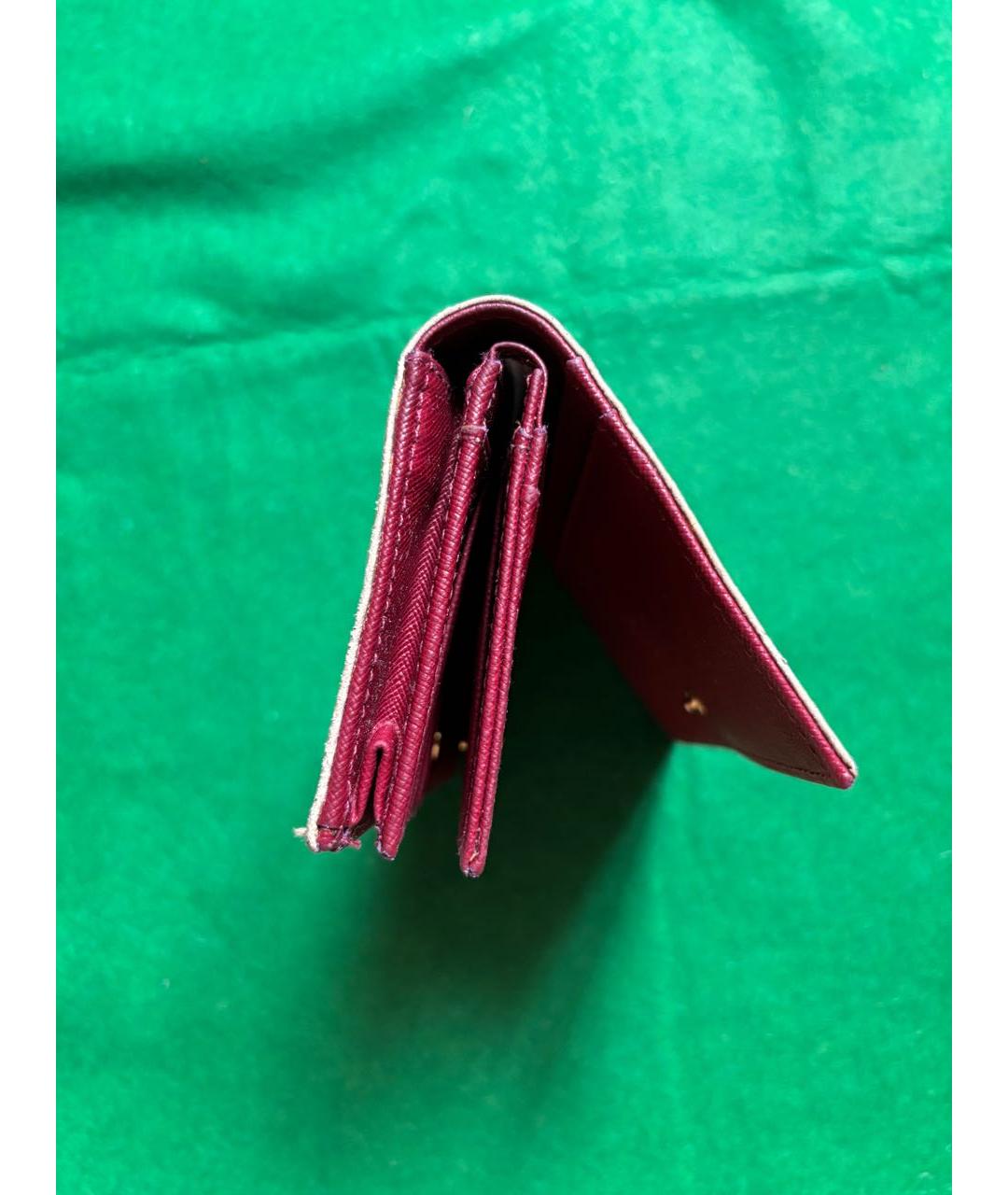 ETRO Бежевый кожаный кошелек, фото 7