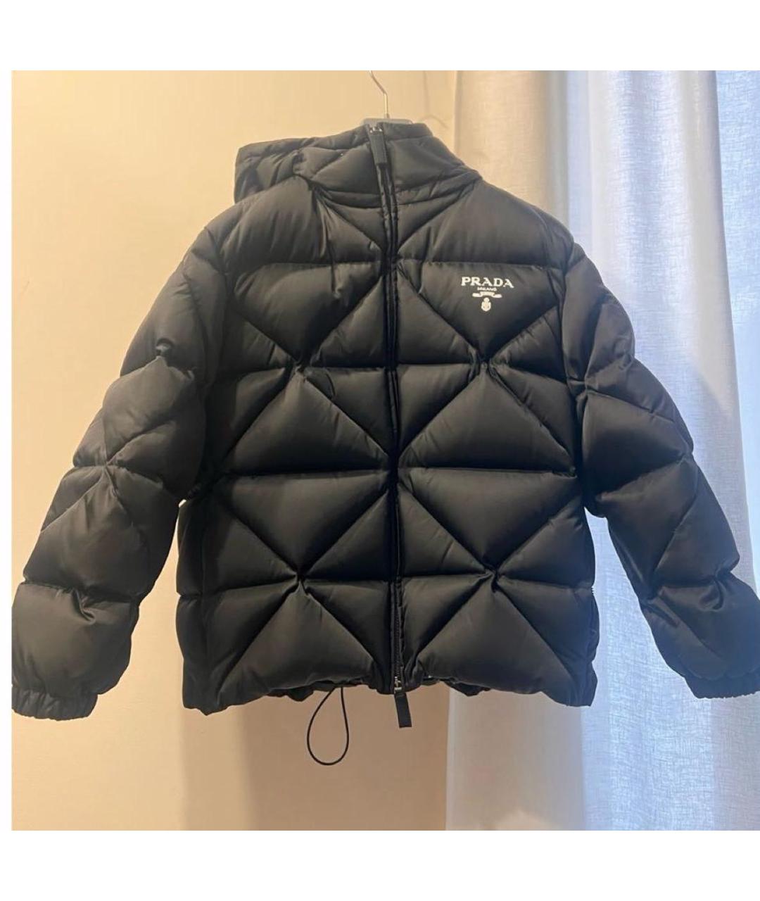 PRADA Черный пуховик, фото 4