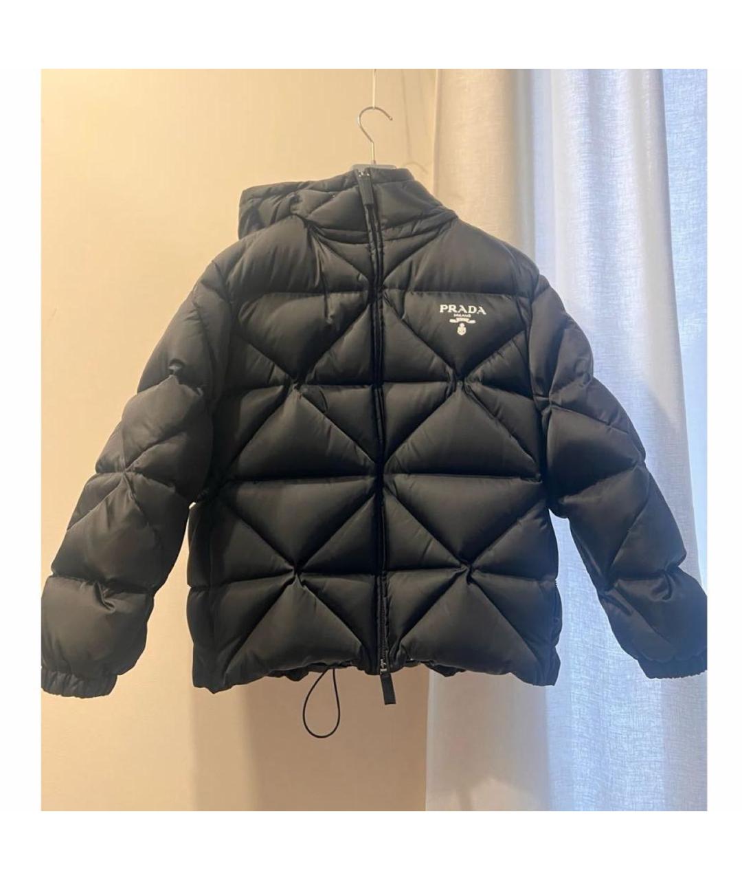 PRADA Черный пуховик, фото 9