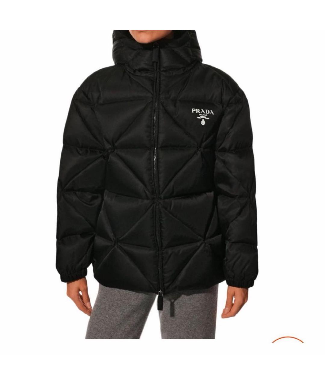PRADA Черный пуховик, фото 7