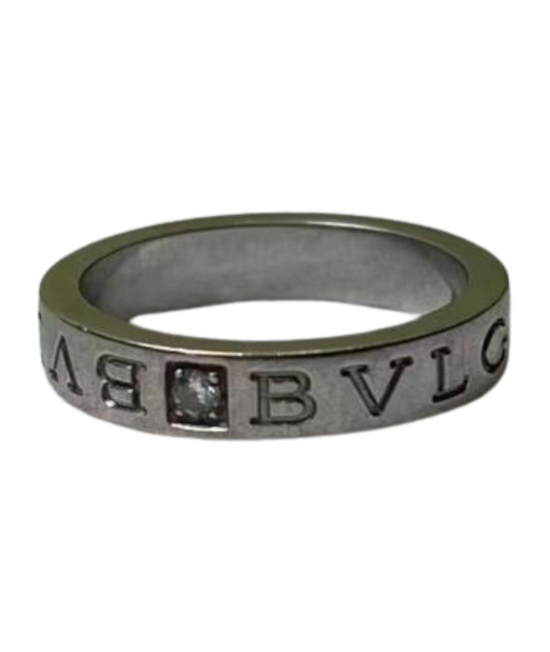 BVLGARI Серебряное кольцо из белого золота, фото 4