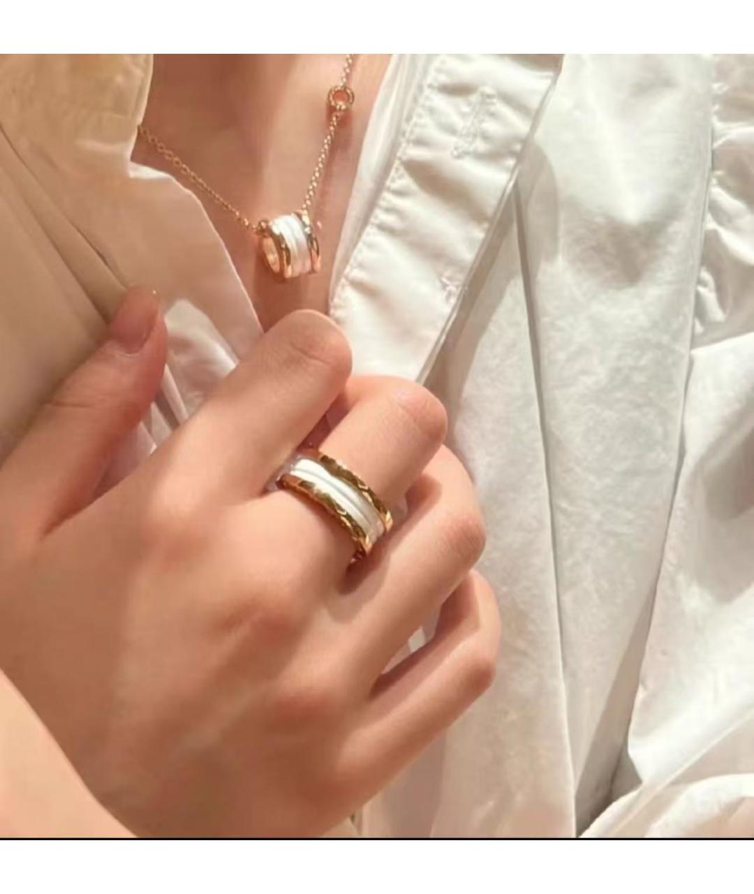 BVLGARI Золотое кольцо из розового золота, фото 3