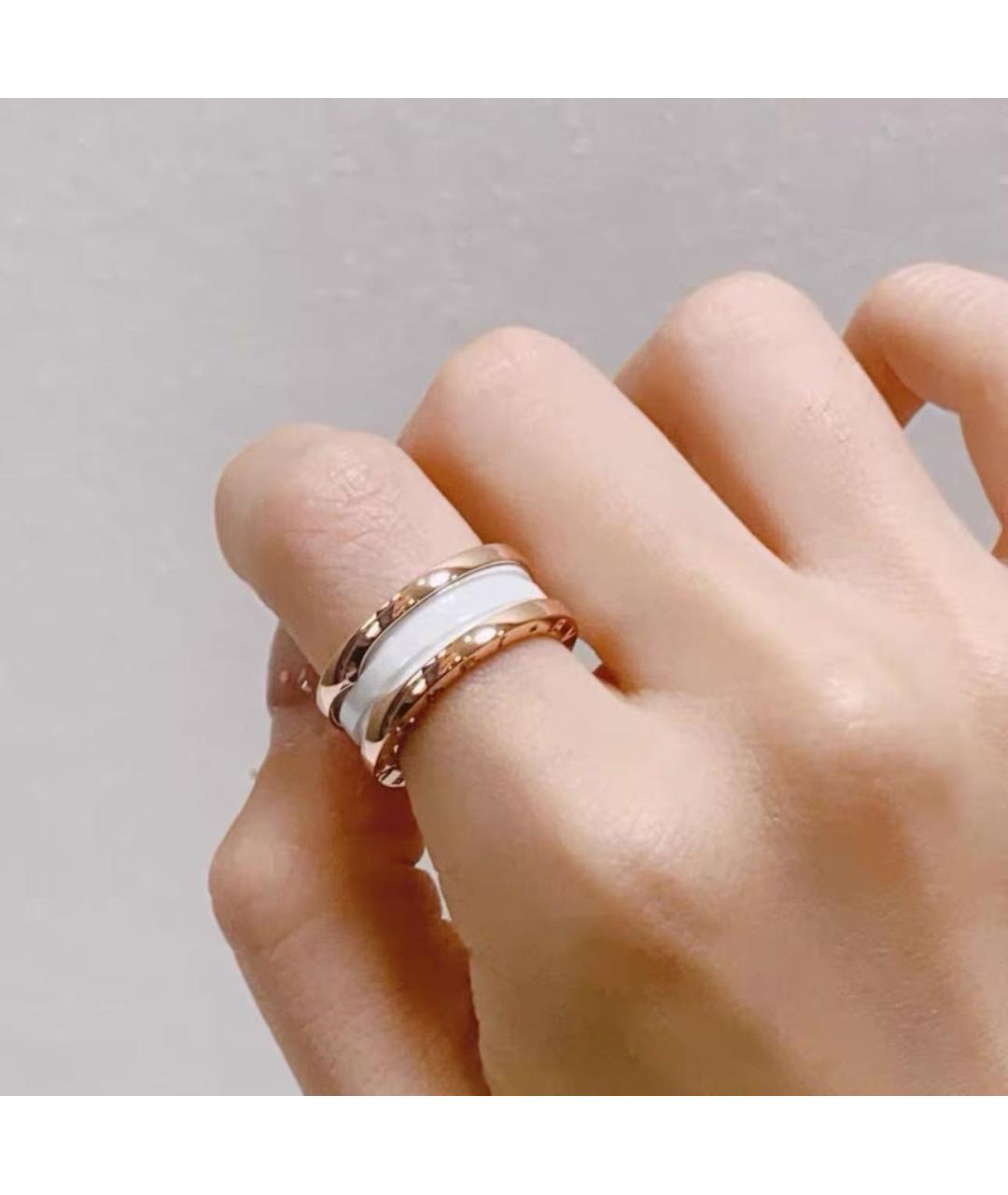 BVLGARI Золотое кольцо из розового золота, фото 2