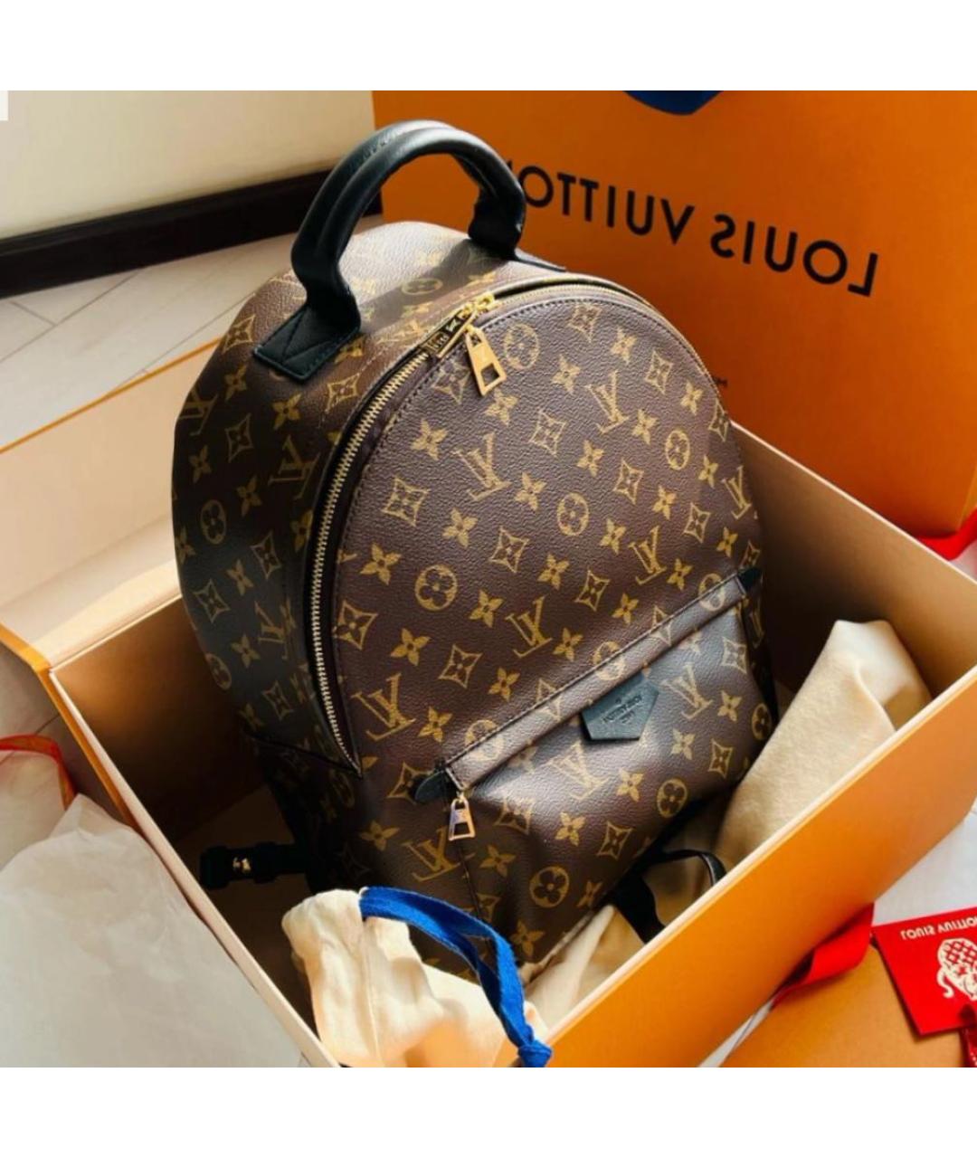 LOUIS VUITTON Коричневый рюкзак, фото 2
