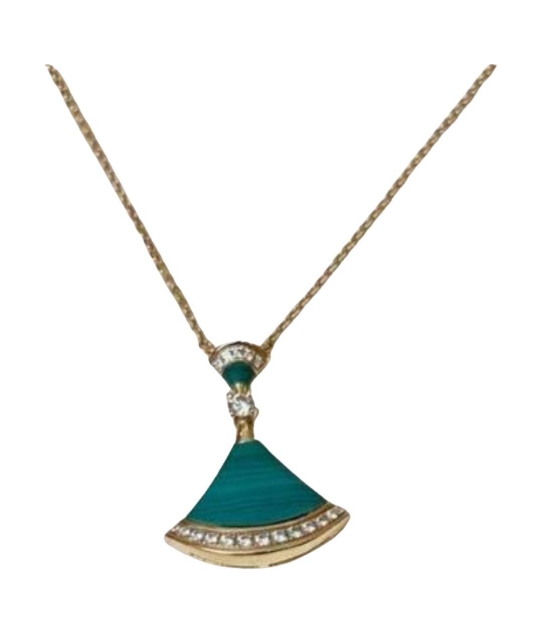 BVLGARI Бирюзовое колье, фото 1